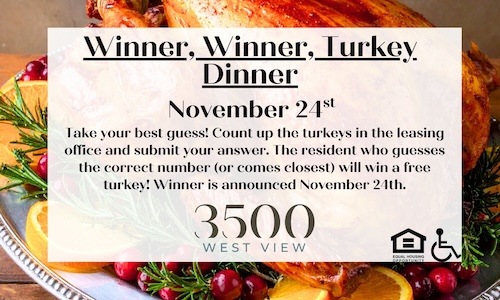 Winner, Winner, Turkey Dinner