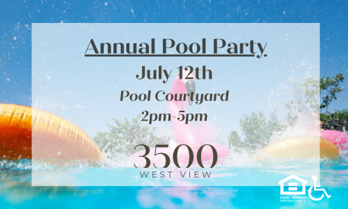 Annual Pool Party Annual Pool Party