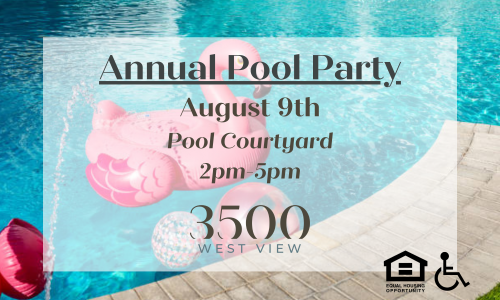 Annual Pool Party Annual Pool Party